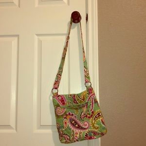 Vera Bradley Mint Large Crossbody